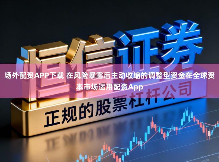 场外配资APP下载 在风险暴露后主动收缩的调整型资金在全球资本市场运用配资App
