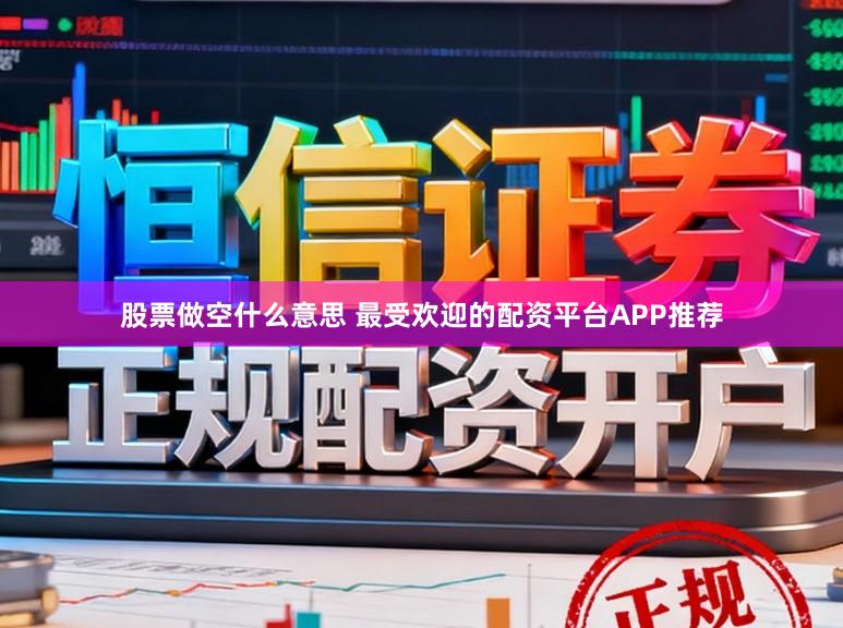 股票做空什么意思 最受欢迎的配资平台APP推荐
